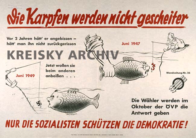 Wandzeitung der SPÖ, 1949