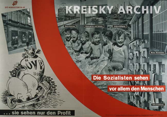 Wandzeitung der SPÖ, 1951