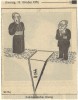 Karikatur der Zeitung Kurier vom 15.10.1974