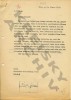 Brief an Bundesrat Broda betreffend die möglichen wirtschaftlichen Nachteile für Österreich aufgrund der Nichtzugehörigkeit zur EWG, Jänner 1959