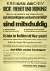 Erstes Plakat der SPÖ nach Ende des Zweiten Weltkrieges, 1945.