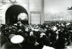 Anna Boschek spricht am 1. Internationalen Frauentag in Wien, 19.3.1911.